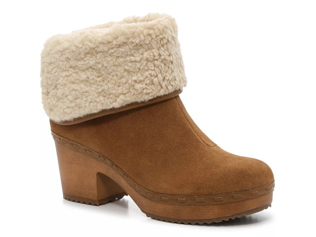 Cognac shop booties dsw