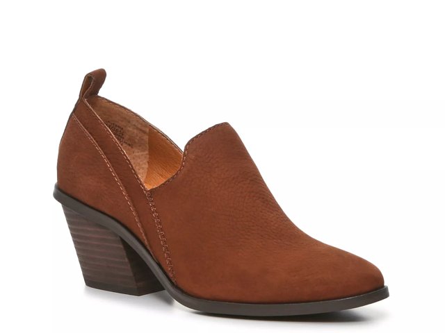 Cognac booties dsw on sale