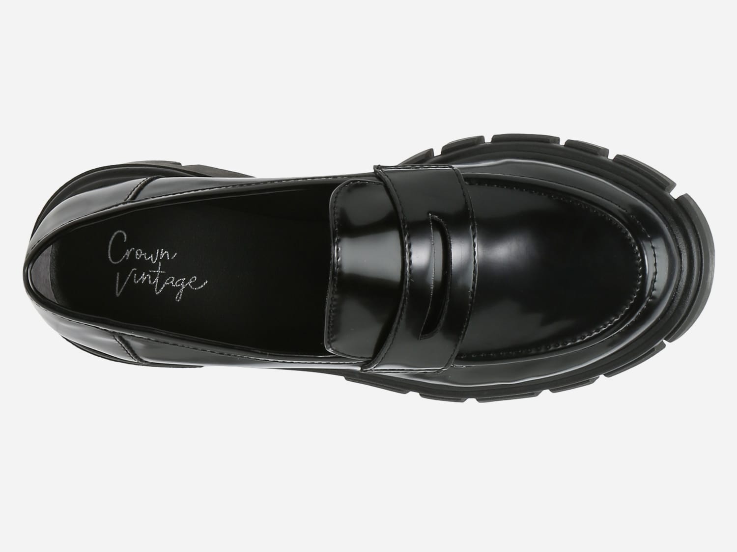 crown vintage sage penny loafer