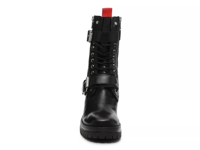 charles by charles david clout leather combat boots