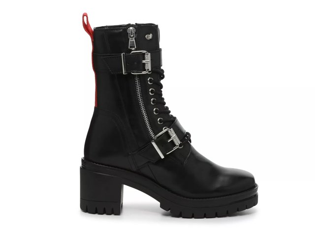 charles by charles david clout leather combat boots