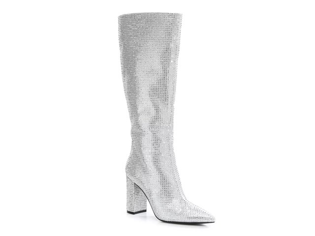 Dsw silver booties deals