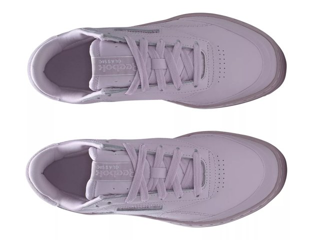 Reebok club c lila clearance