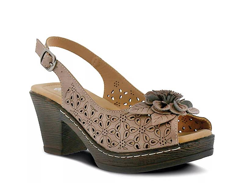 Patrizia by spring step briya espadrille hot sale wedge sandal