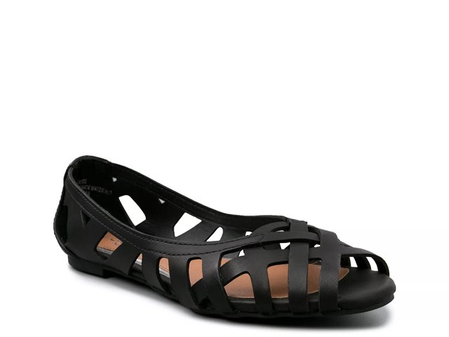 Dsw open on sale toe flats