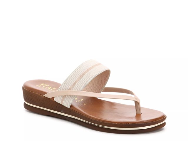 Italian Shoemakers Niley Wedge Sandal Free Shipping DSW