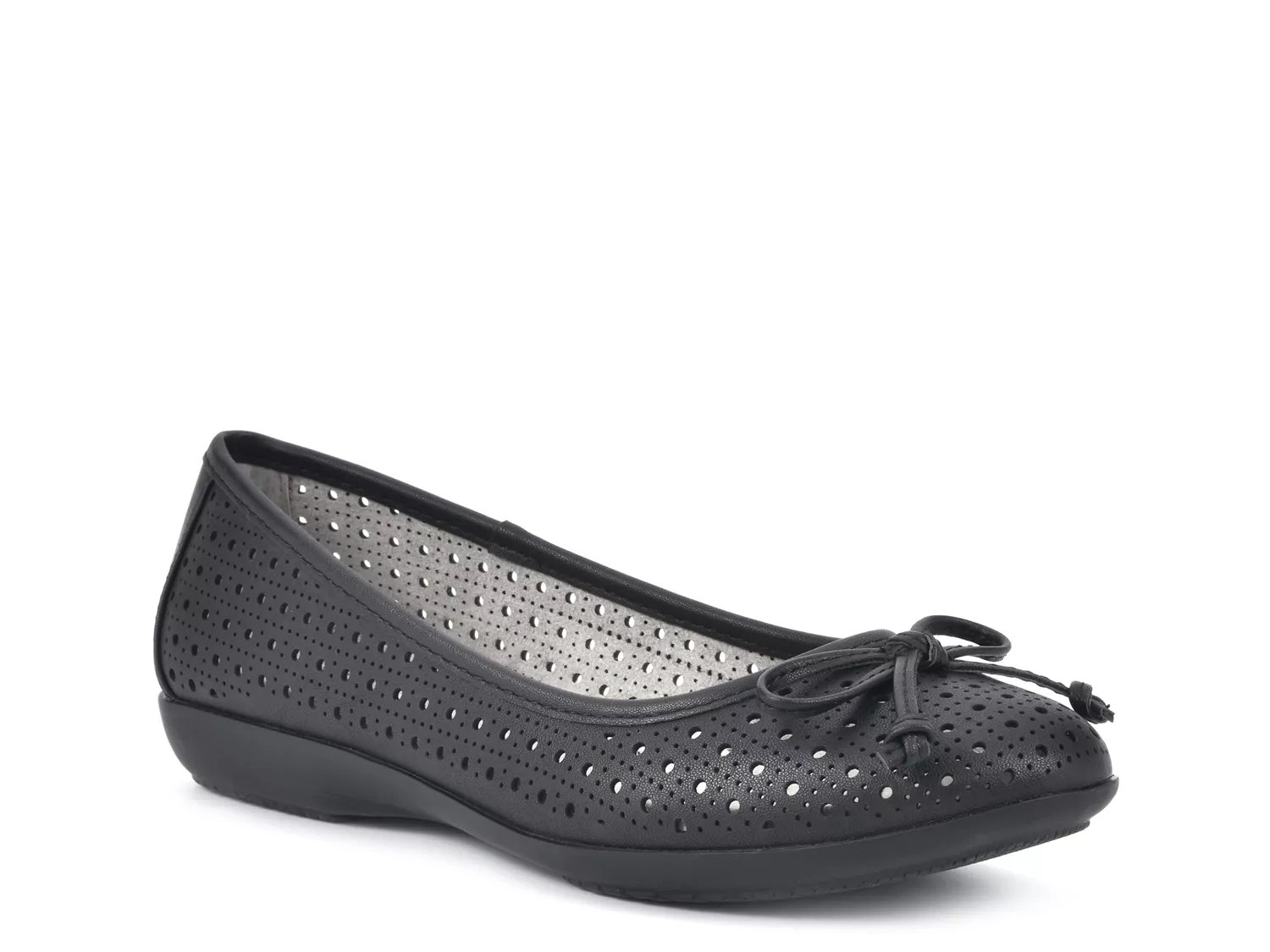Cliffs by White Mountain Cheryl Ballet Flat | Women's | Black | Size 10 | Flats