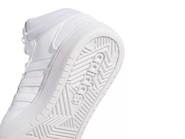 Adidas white hoops 2.0 hotsell