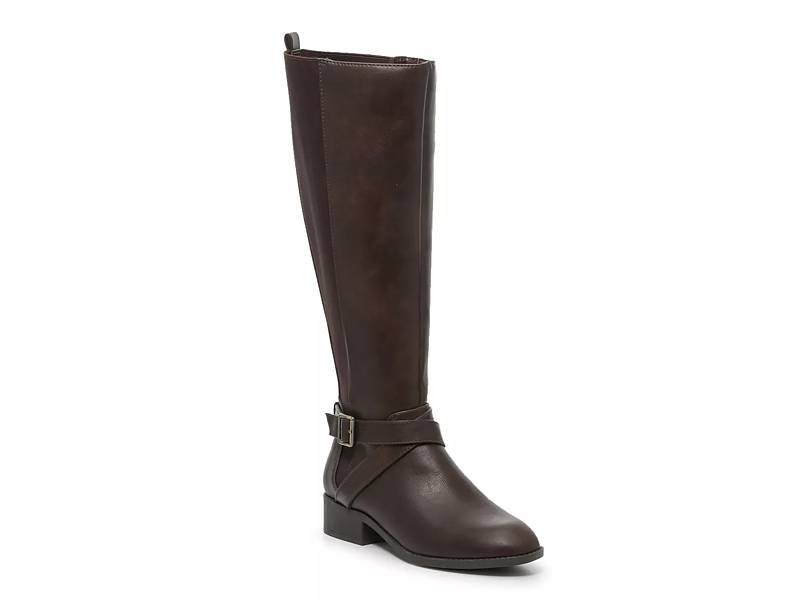 Wide leg tall on sale boots