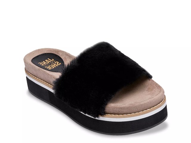 Ugg jane platform slide sandal 2025 black