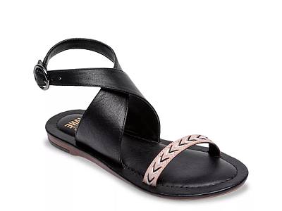 Dsw white flat on sale sandals