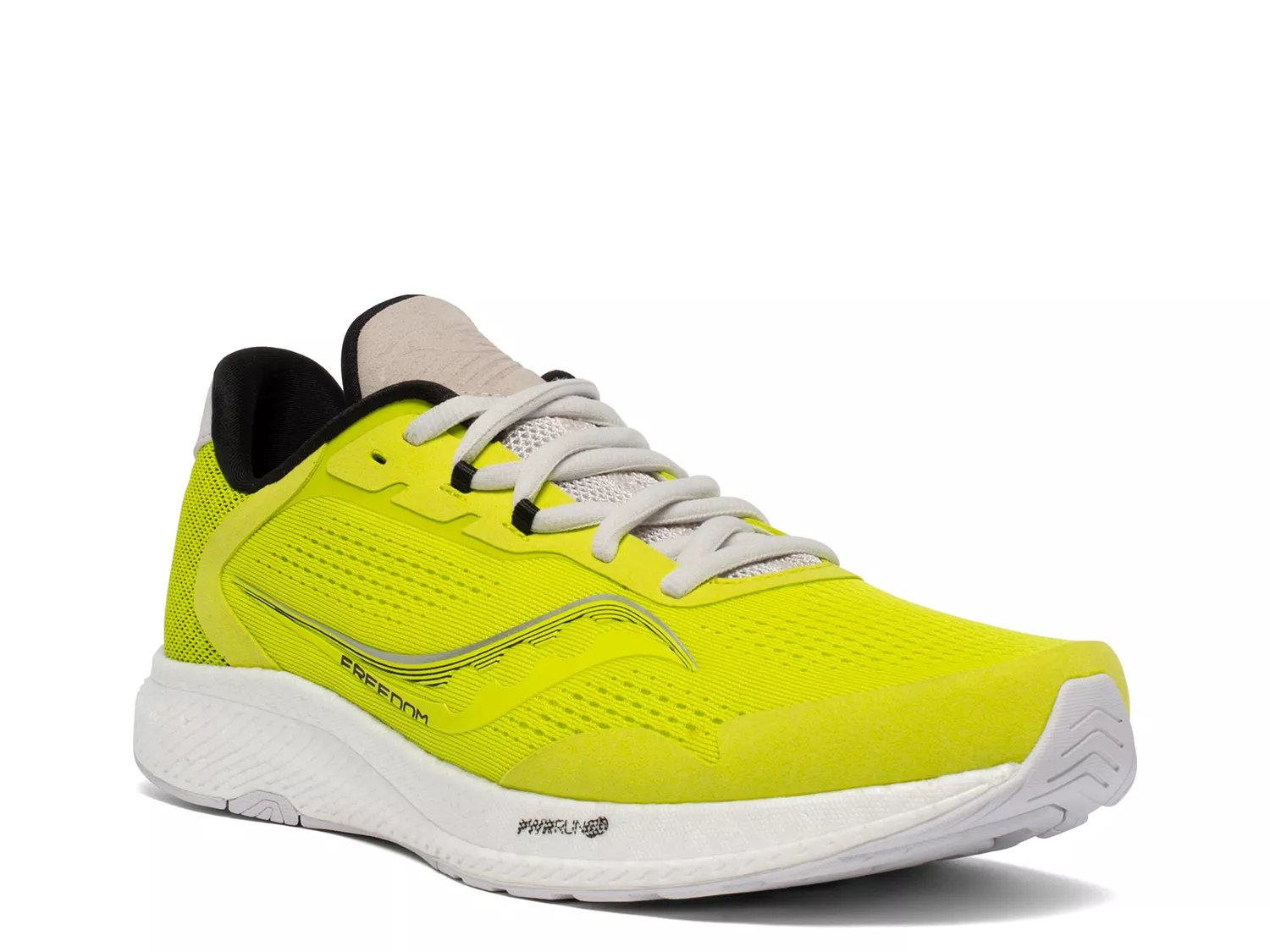 yellow running trainers