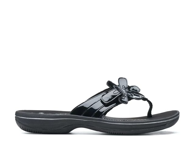 Clarks women's brinkley nora online flip flop