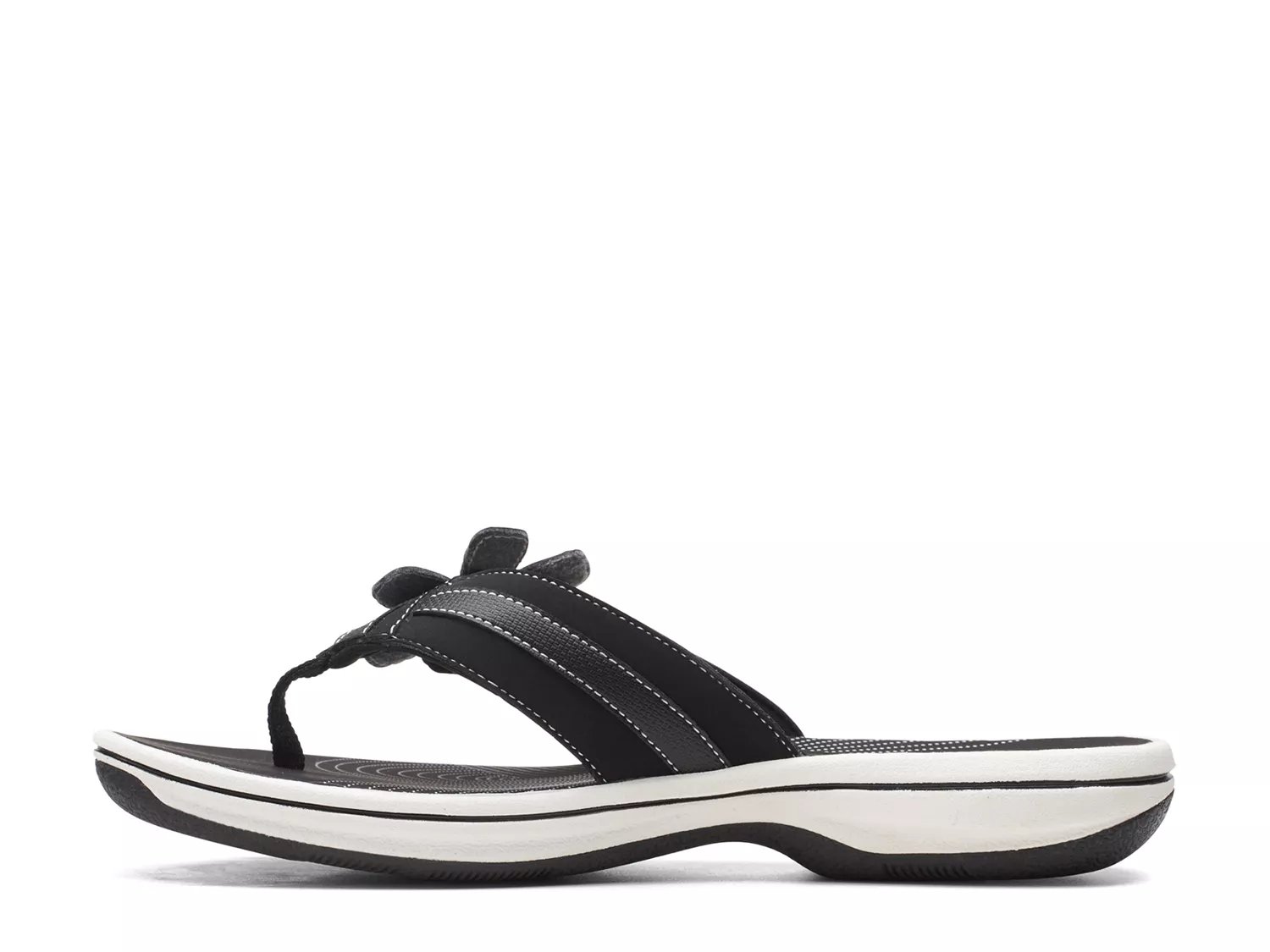 clarks memory foam sandals