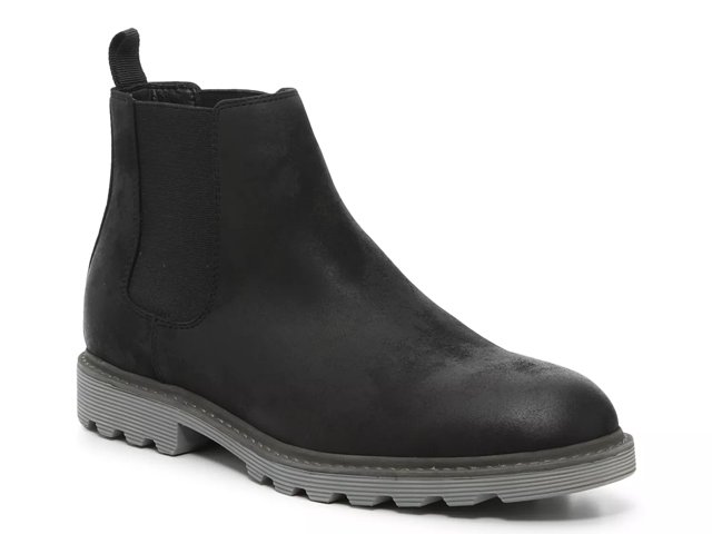 Black chelsea discount boots dsw