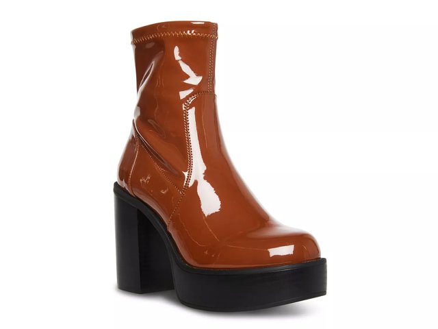 Dsw cognac booties sales