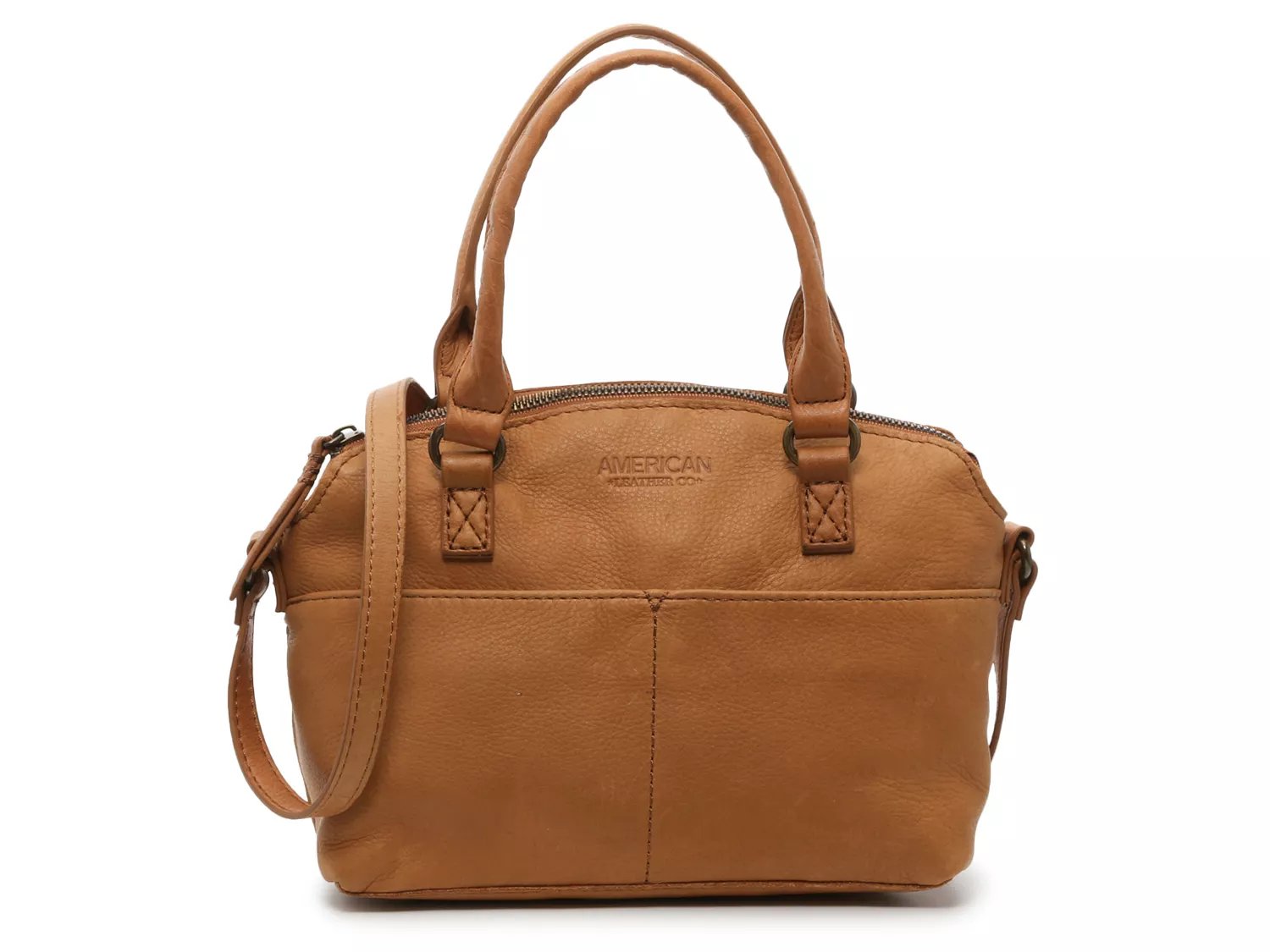 American leather co carrie best sale dome satchel