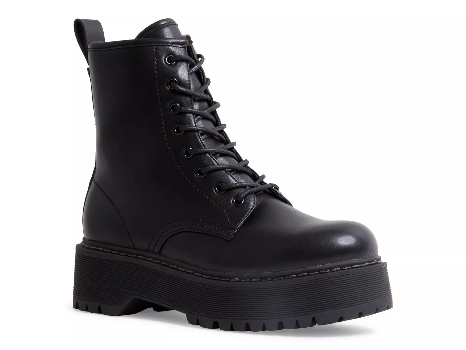 Steve Madden Bettyy Platform Combat Boot - Free Shipping | DSW