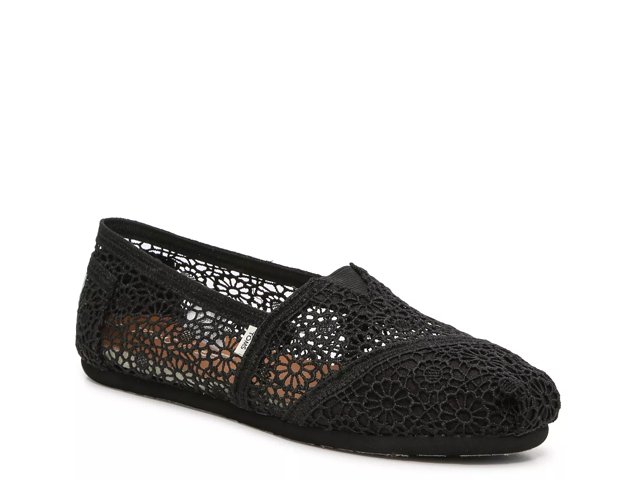 TOMS Alpargata 3.0 Crochet Slip On Women s