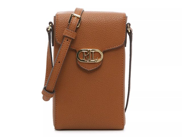 Lauren Ralph Lauren Flip Leather Crossbody Bag - Free Shipping | DSW