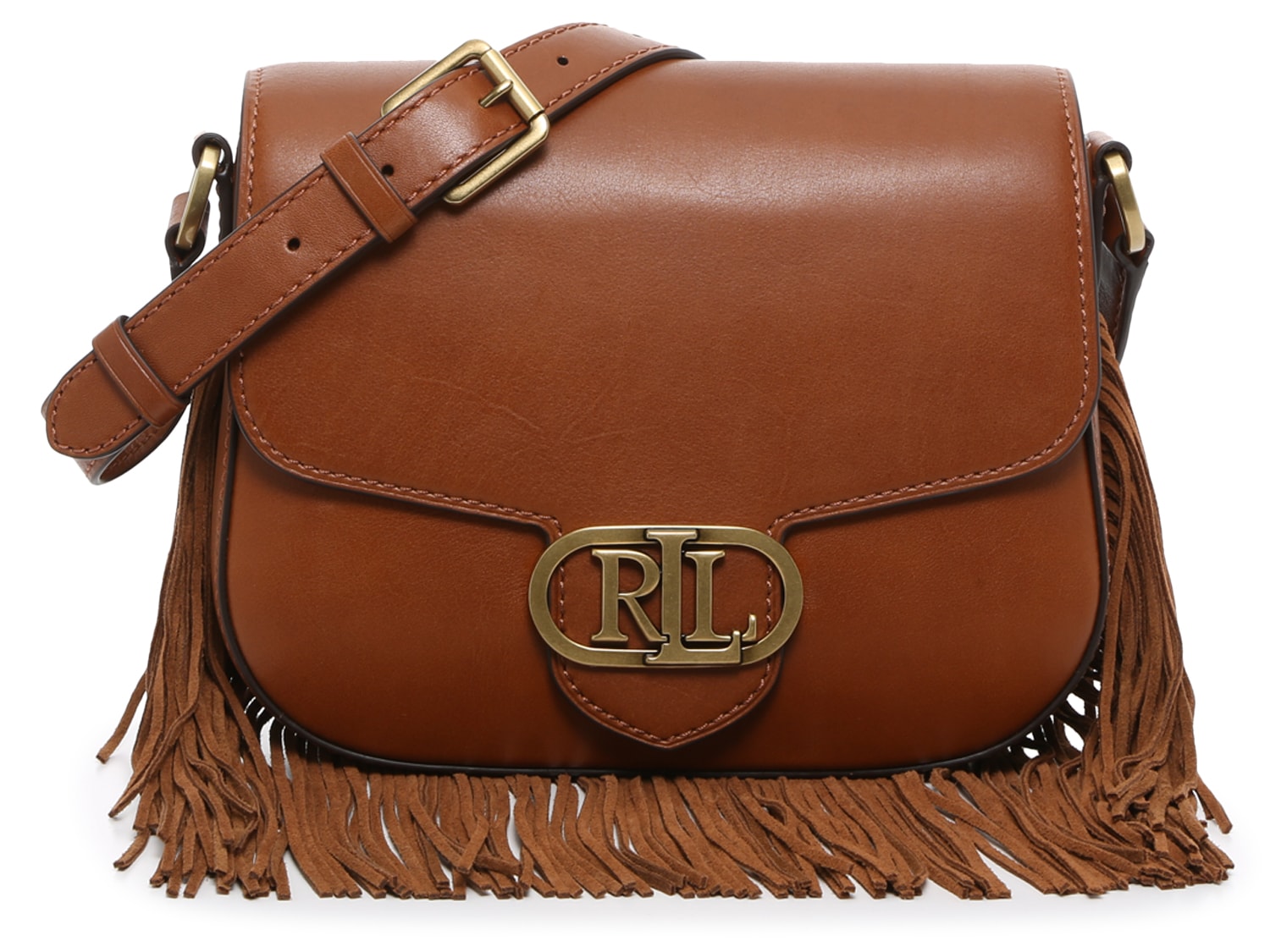 Lauren Ralph Lauren Addie Leather Crossbody Bag - Free Shipping | DSW