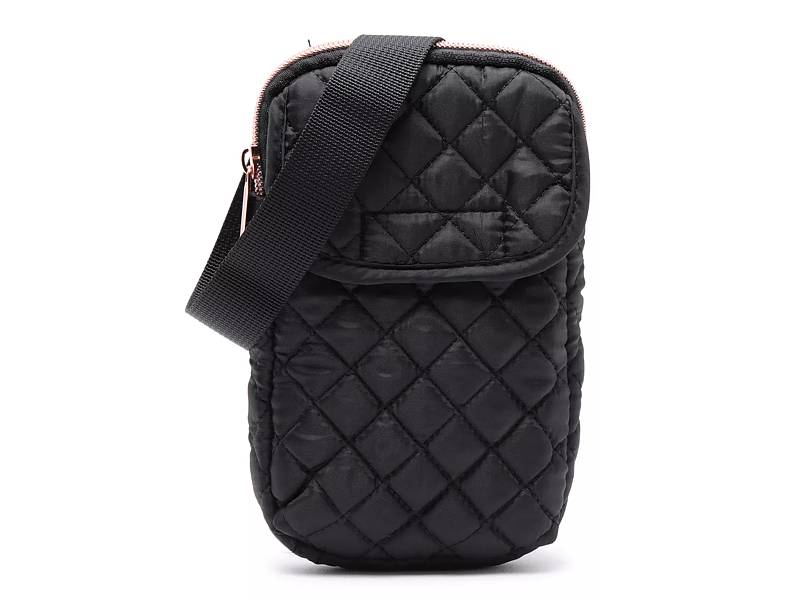 Mytagalongs Coco Quilt Phone Crossbody Bag