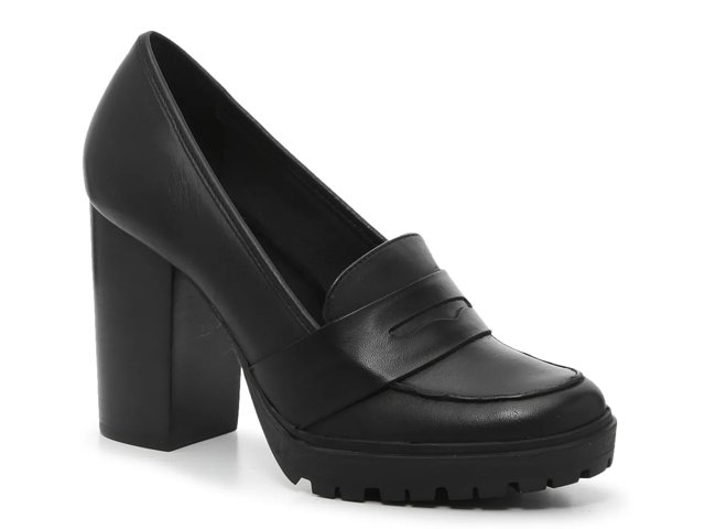 Steve Madden Marin Platform Penny Loafer - Free Shipping | DSW