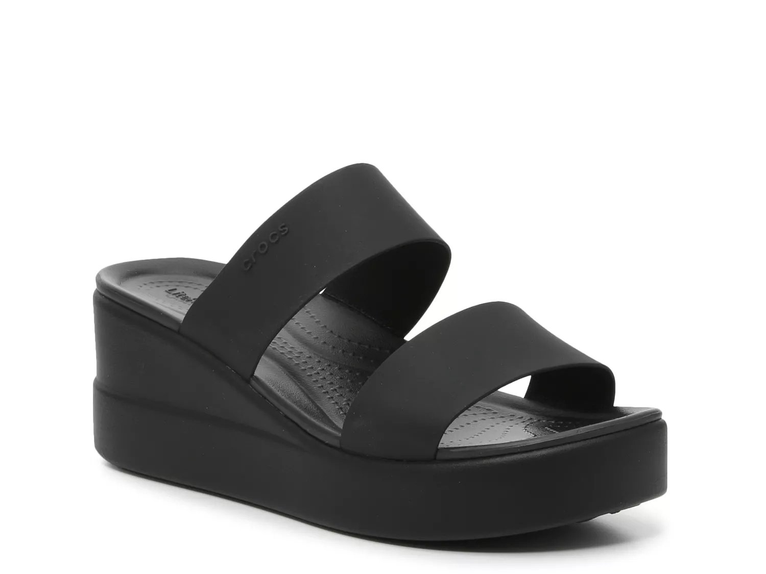 Crocs Brooklyn Mid Wedge Sandal Women's Free Shipping DSW
