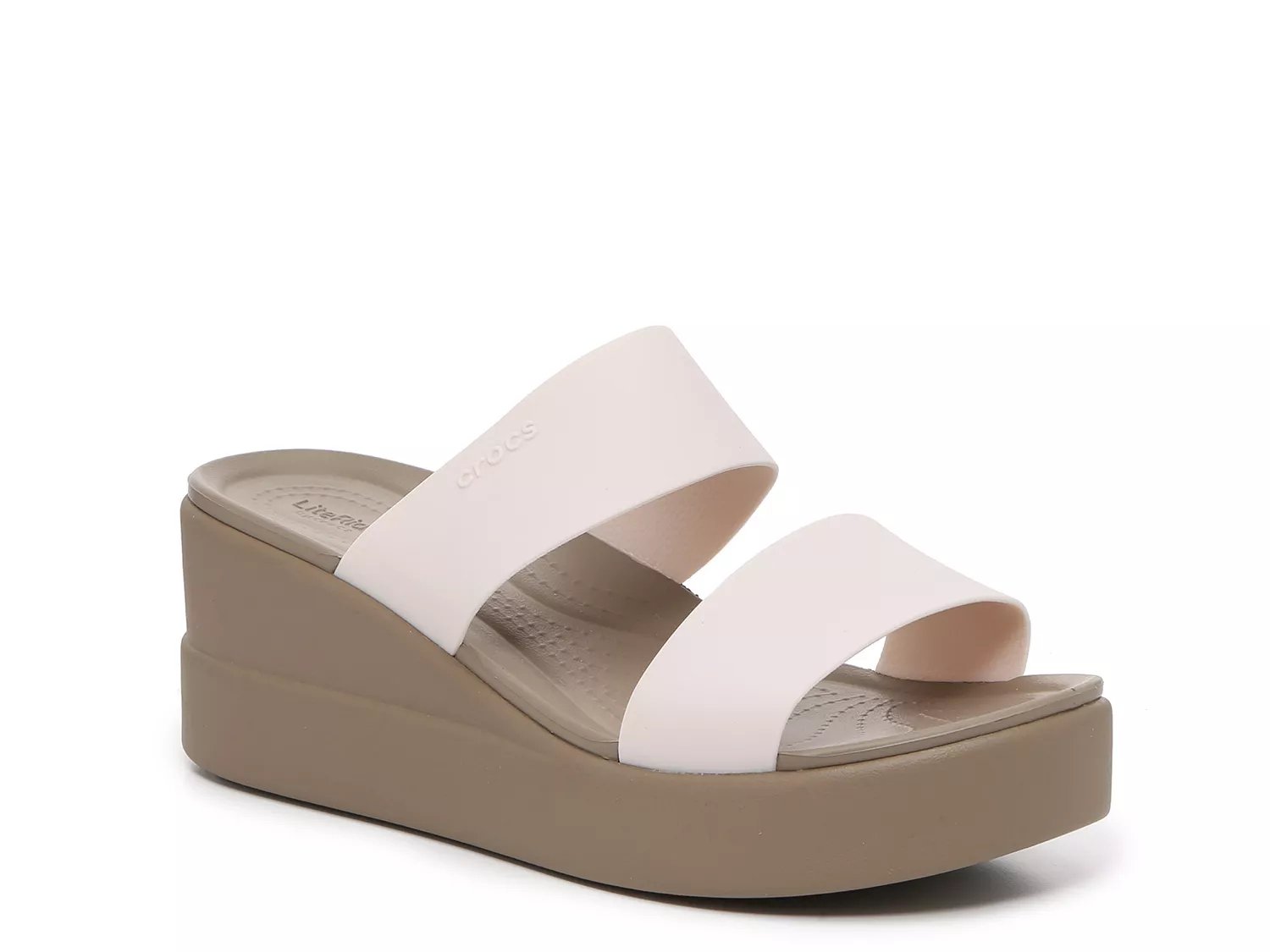 Crocs Brooklyn Mid Wedge Sandal - Women's - Free Shipping | DSW