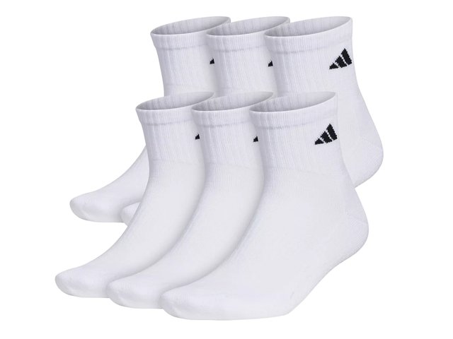 Adidas white ankle socks top