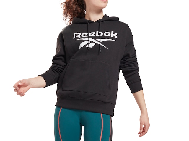 Reebok Identity Logo Fleece Pullover Hoodie - Free Shipping DSW