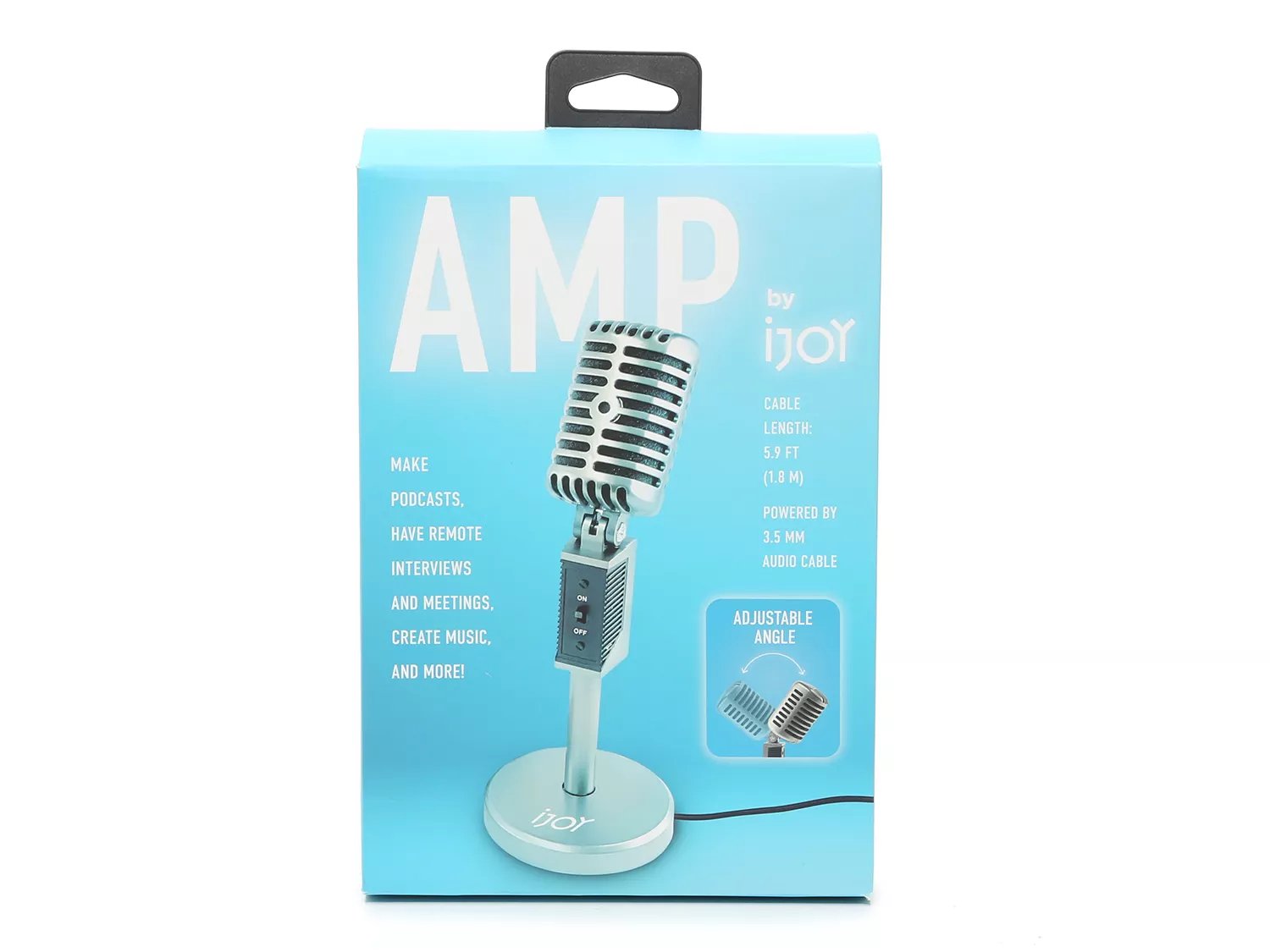 iJoy Retro Style AMP Podcast Mic