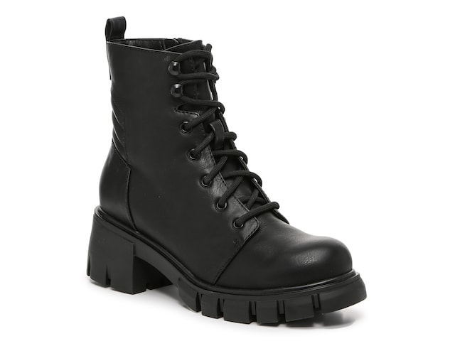Mia Chasidy Combat Boot - Free Shipping | DSW