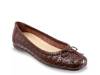 Gillian Ballet Flat Dark Brown view