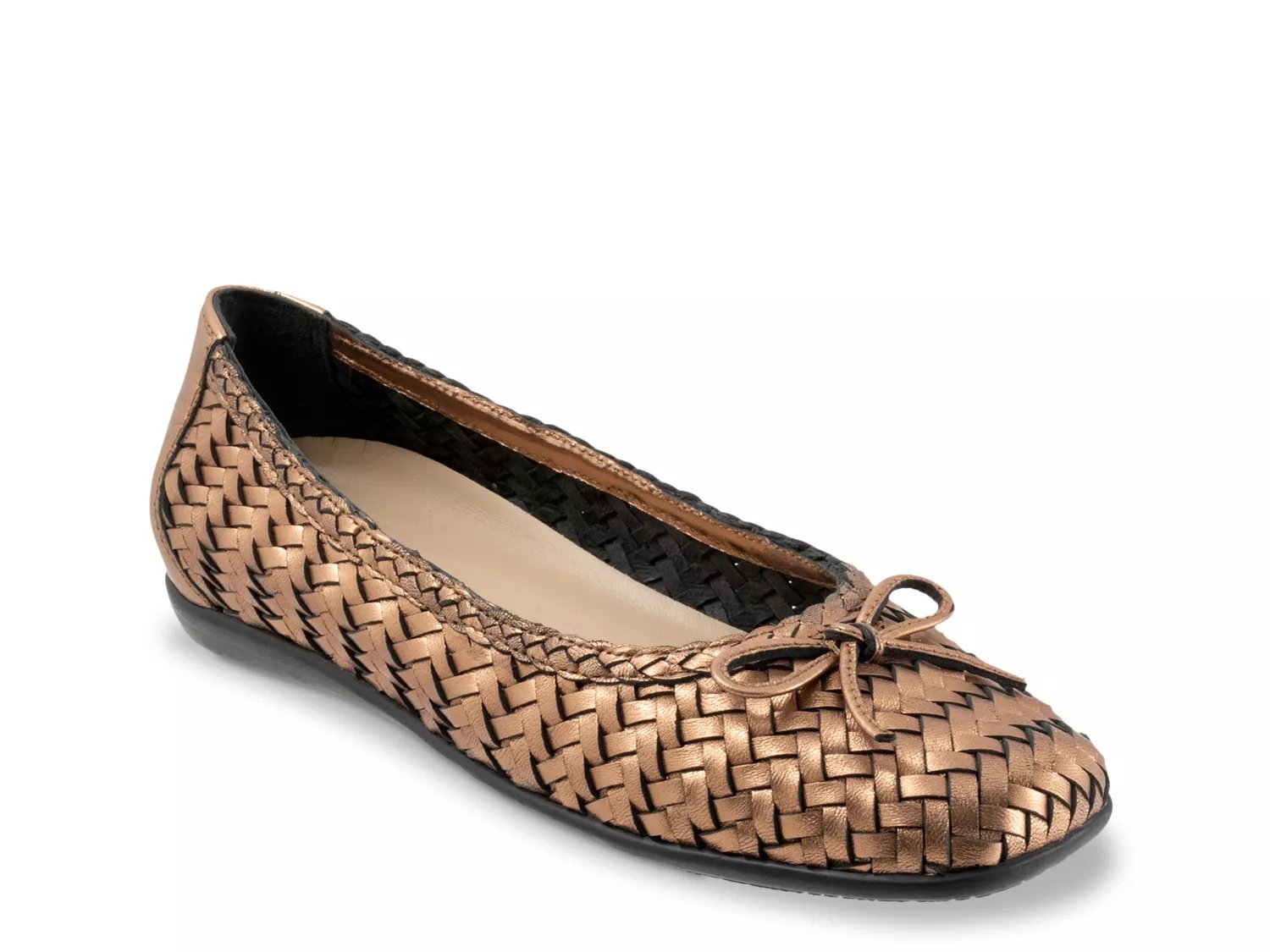 trotters woven flats