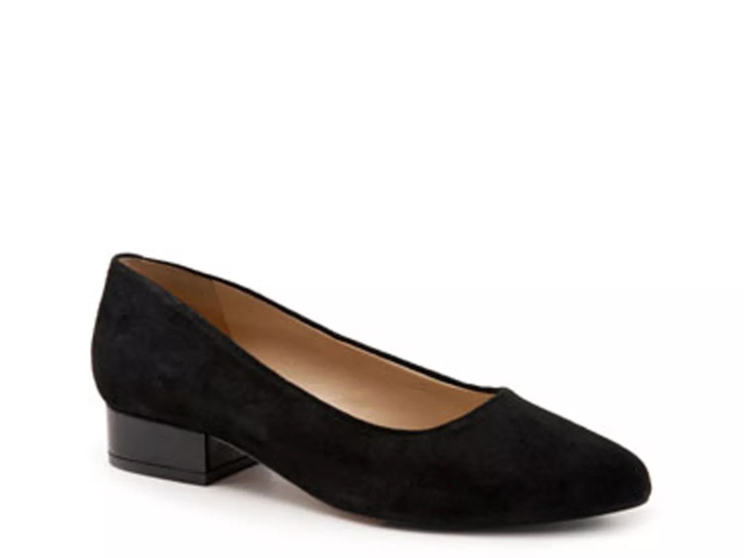 dsw black suede pumps