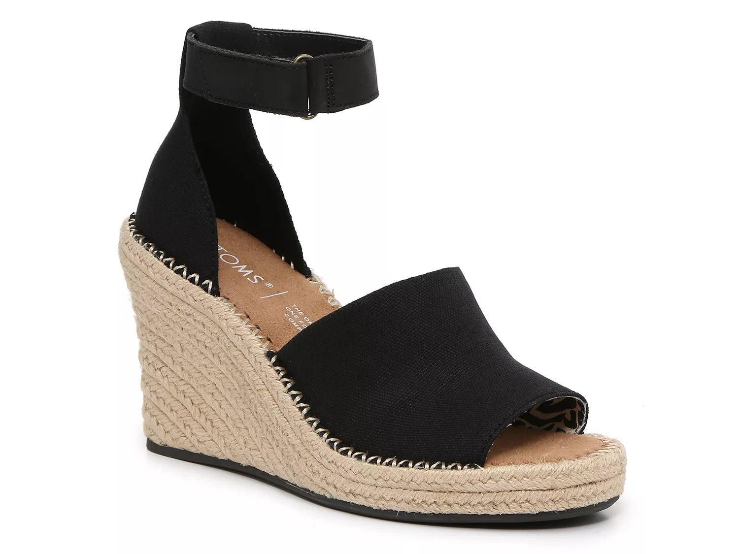 Toms cheap espadrilles wedge