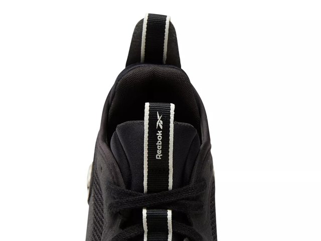 Reebok black running shoes clearance