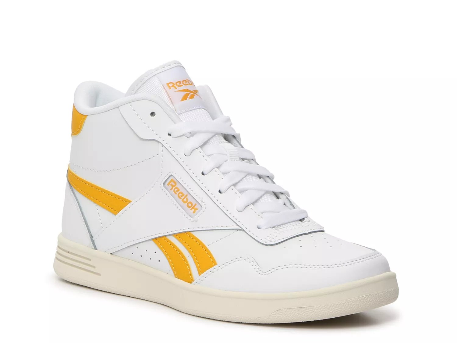 Reebok Trainers Womens Freestyle High White Silver