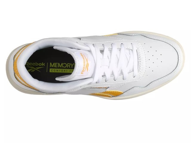 Reebok white yellow hotsell