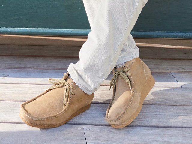 Clarks taupe boots online
