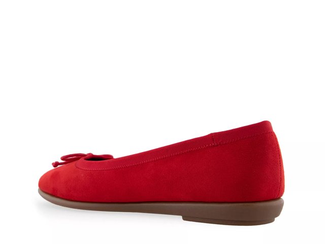 Red flats shoes best sale dsw