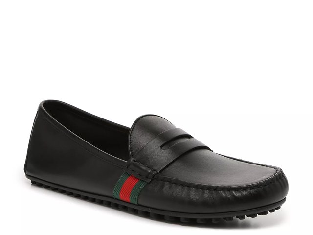 Dsw mens black loafers on sale