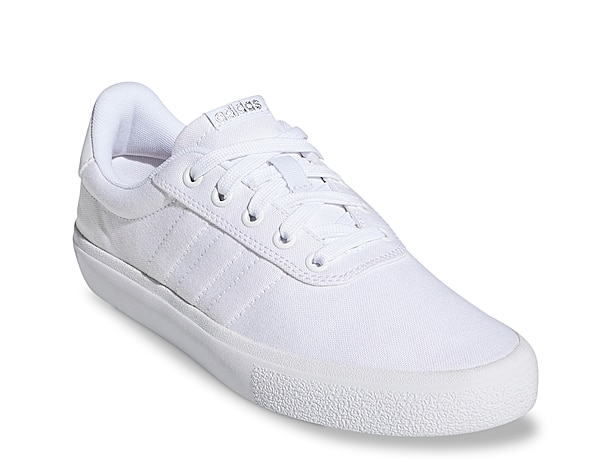 Adidas Canvas Men White Sneakers