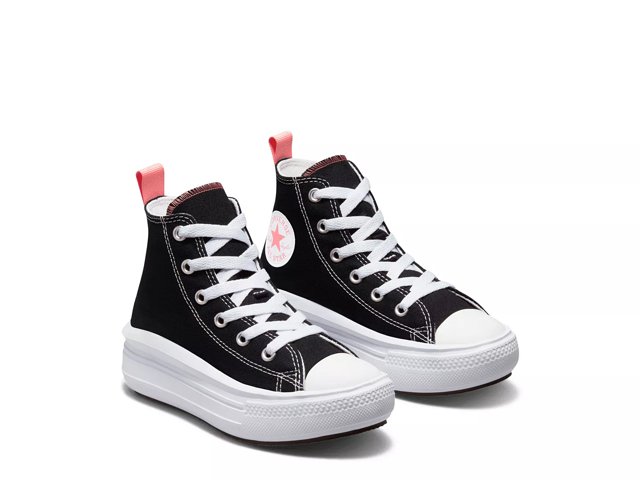 Youth black converse high tops discount