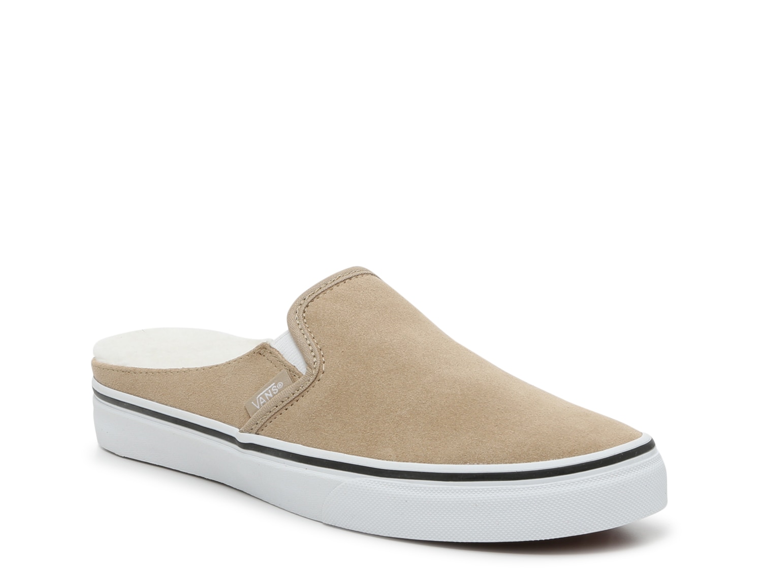 tan slip ons vans