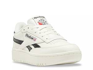 Reebok Club C Double Platform Tennis Sneaker, Big Kid's Size 4 M