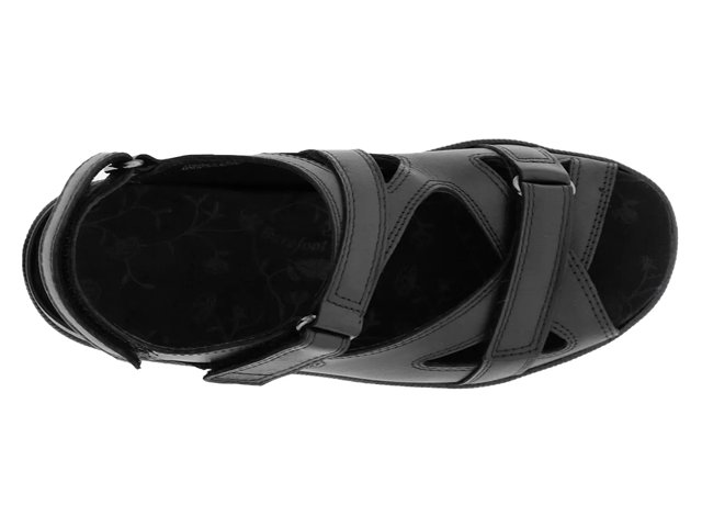 Drew Lagoon Women s Sandal Black Leather 6.5 W
