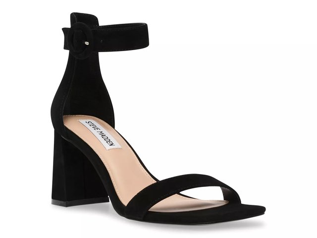 Dsw black 2025 sandal heels