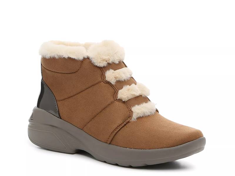 bzees golden wedge bootie
